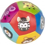 Színes, puha labda állatkákkal