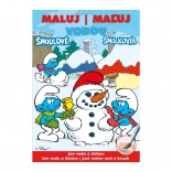 Vizes kifestő A5 – Törpök téli