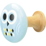 Fa fali akasztók gyerekeknek: Bagoly és Színes Deltoidok