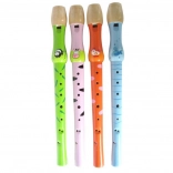 Magni fa, színes furulya állatkákkal