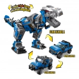 Qman Végtelen ötletek 3 az 1-ben mechanikai technológia – robot dinoszaurusz és terepjárók