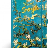 NOTIQUE jegyzetfüzet Vincent van Gogh motívummal, vonalas, 13 × 21 cm
