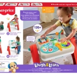 Beszélő 4 az 1-ben játszóasztal FISHER-PRICE Smart Stages technológiával