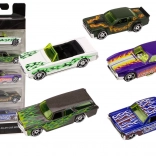 1:64 méretarányú fém kisautók készlet, 5 darab