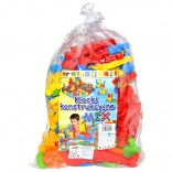 Műanyag építőkészlet 60 darab Czako Mix