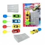 Kilövős autó rámpával