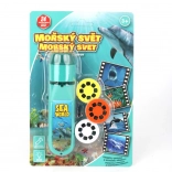 Zseblámpa és tengerállatos projektor gyerekeknek