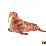 Műanyag rozmárfigura, 14 cm