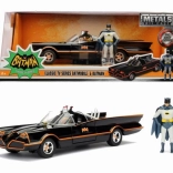 batmobile 1966 klasszikus modell 1:24 batman figurával