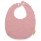 Muszlin előke New Baby rózsaszín