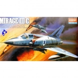 DASSAULT MIRAGE IIIC 1:48 műanyag repülőgép-készlet az ACADEMY-től