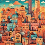 Puzzle Csodás város 500 darab