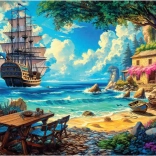 Puzzle Kalóz-öböl XL 260 darabos