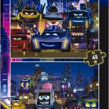 Puzzle Batwheels 2x48 darabból az Educa-tól