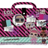 Divatos tervező készlet L.O.L. motívumokkal gyerekeknek