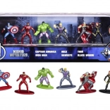 JADA MARVEL AVENGERS fém figurák, 6 db, 4 cm