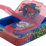 STOR SPIDER-MAN rekeszes uzsonnás multibox