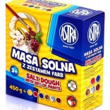 Astra sós gyurmázó massza festékekkel