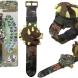 Gyerek karóra 3D dinoszaurusz motívumokkal