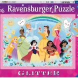 RAVENSBURGER csillogó kirakó DISNEY hercegnők xxl 100 darabos