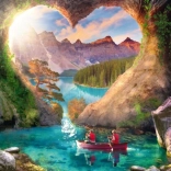 Puzzle Schmidt – Szerelem a hegyek iránt, 1000 darab