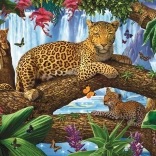 Puzzle Pihenés a fák lombjai között 1500 darab