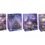 Karácsonyi ajándéktáska L 31 × 40 × 12 cm