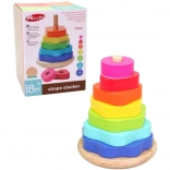 Fa oktató torony gyerekeknek