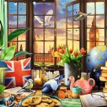 Puzzle Trefl Premium Plus Tea Time 1000 darab