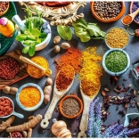 1000 darabos puzzle – színes fűszerek