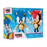 SONIC Classic és Mighty figurák 10 cm – 2 darabos készlet
