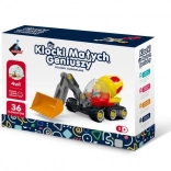 Építőkockák 4 az 1-ben, 36 darab