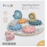 Fa fogaskerekes kockák gyerekeknek állatkákkal