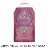 Divatkészlet kis hercegnőnek – korona és kézitáska