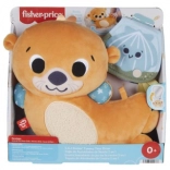 Fisher-Price bájos vidra 2 az 1-ben – pocaktámasz és csörgő barát