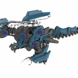 Dínós építőkészlet 28 cm