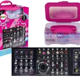 Kreatív készlet karkötők készítéséhez medálokkal és gyöngyökkel