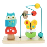 Petit Collage motorikus labirint Kert Activity Trio