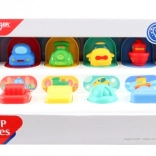 Baba játék – felpattanó járművek