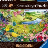 Fa puzzle Vadkert 500 darab