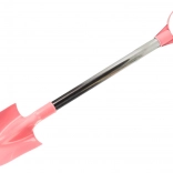 Homoklapát alumínium nyéllel, pasztell rózsaszín, 60 cm