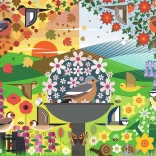 Puzzle Szeretem a madarakat