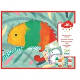 Djeco Legkisebbeknek készült ujjfestés Állatkákkal