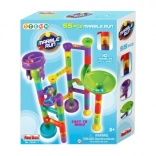 Műanyag golyópálya, 55 darab