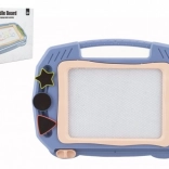 Mágneses rajztábla kék gyermekeknek