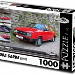 RETRO-AUTA kirakó Škoda Garde 1983, 1000 darab