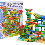 Golyópálya építőkészlet, 402 darab