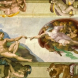 Puzzle Michelangelo Buonarroti: Ádám teremtése 1000 darabos