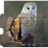 Just Jigsaws Bagoly és életciklusa - fa rétegelt puzzle