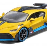 BUGATTI Divo 1:24 autómodell sárga